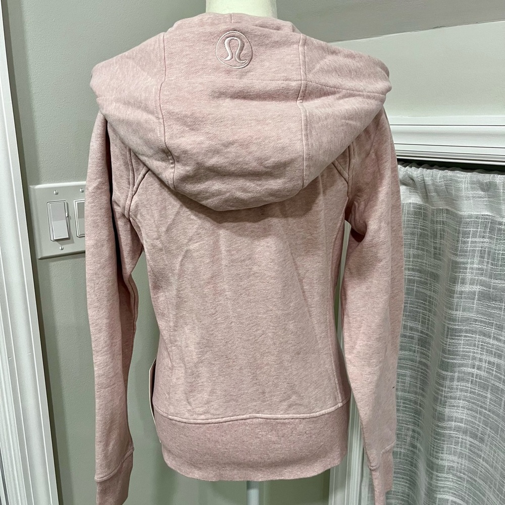 *NWT❗️Lululemon Heathered Pink Scuba Hoodie - Picture 6 of 10